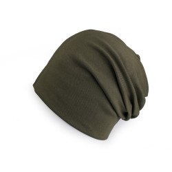 Caciula din bumbac  / fular unisex - Verde (1 Bucată)