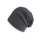 Caciula din bumbac / fular unisex - Gri neutral (1 Bucată) Caciula din bumbac / fular unisex - Gri neutral (1 Bucată)
