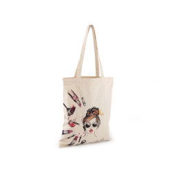 Geanta textila bumbac 37x44 cm - Ecru deschis (1 Bucată)