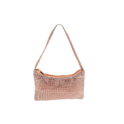 Geanta de mana 22x13 cm - Auriu rose (1 Bucată)