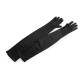 Mănuși satinate de ocazie lungi - Negru (1 Pereche) Mănuși satinate de ocazie lungi - Negru (1 Pereche)