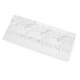 Set jartiere de nunta din dantela cu perle - Alb (1 Set) Set jartiere de nunta din dantela cu perle - Alb (1 Set)
