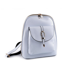 Rucsac/geanta de dama 27x31 cm - Bleu gheață (1 Bucată)