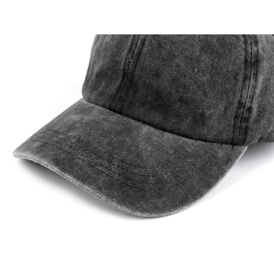 Șapcă din bumbac unisex - Gri închis (1 Bucată) Șapcă din bumbac unisex - Gri închis (1 Bucată)