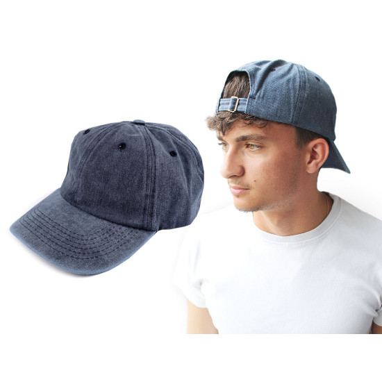 Șapcă din bumbac unisex - Gri închis (1 Bucată) Șapcă din bumbac unisex - Gri închis (1 Bucată)