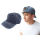 Șapcă din bumbac unisex - Gri închis (1 Bucată) Șapcă din bumbac unisex - Gri închis (1 Bucată)