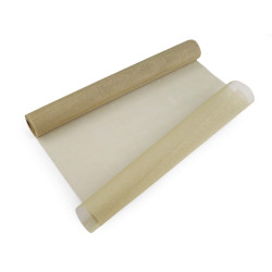 Tulle din bumbac latime 50 cm - Bej (1 Metru)