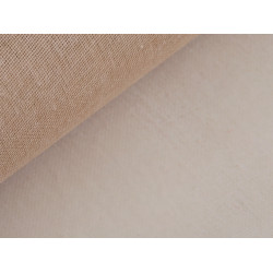 Tulle din bumbac latime 50 cm - Ecru natural (1 Metru)