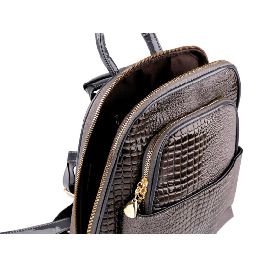 Rucsac/geanta de dama 2 in 1 27x31 cm - Bej deschis (1 Bucată) Rucsac/geanta de dama 2 in 1 27x31 cm - Bej deschis (1 Bucată)
