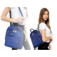 Rucsac/geanta de dama 2 in 1 27x31 cm - Bej deschis (1 Bucată) Rucsac/geanta de dama 2 in 1 27x31 cm - Bej deschis (1 Bucată)