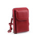 Portofel crossbody cu buzunar pentru telefon mobil 11x18cm - Roz vintage (5 Bucăți) Portofel crossbody cu buzunar pentru telefon mobil 11x18cm - Roz vintage (5 Bucăți)