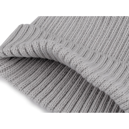 Caciula de iarna unisex - Gri deschis (1 Bucată) Caciula de iarna unisex - Gri deschis (1 Bucată)