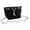 Geanta cu strasuri 25x14,5 cm - Negru (1 Bucată)