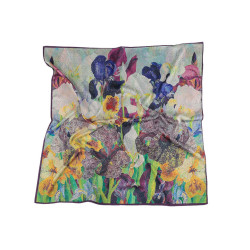 Eșarfă din satin 70x70 cm - Violet (1 Bucată)