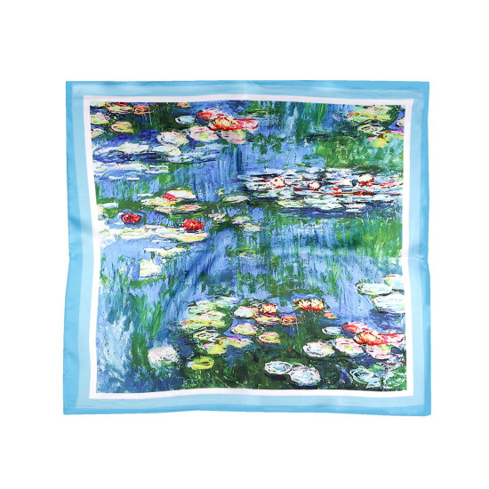 Eșarfă din satin 50x50 cm - Red pink (3 Bucăți) Eșarfă din satin 50x50 cm - Red pink (3 Bucăți)