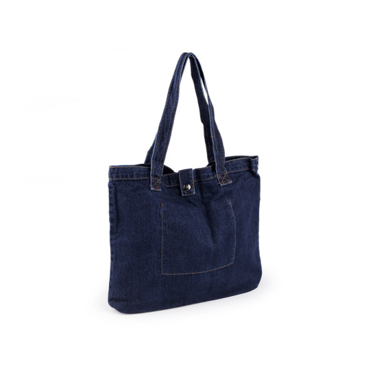 Geantă jeans - Albastru închis (1 Bucată) Geantă jeans - Albastru închis (1 Bucată)