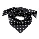 Batic din bumbac cu buline 70x70 cm - Alb (1 Bucată)