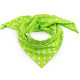 Batic din bumbac cu buline 70x70 cm - Alb (1 Bucată)