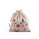 Geanta cadou de in 10x13 cm - Ecru (1 Bucată) Geanta cadou de in 10x13 cm - Ecru (1 Bucată)