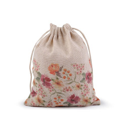 Saculet cadou primavara/paste 13x18 cm - Ecru (1 Bucată)