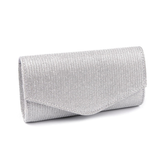 Geantă plic cu lurex - Negru (3 Bucăți) Geantă plic cu lurex - Negru (3 Bucăți)