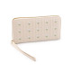 Portofel de dama brodat 10x19 cm - Bej deschis (1 Bucată) Portofel de dama brodat 10x19 cm - Bej deschis (1 Bucată)
