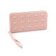 Portofel de dama brodat 10x19 cm - Bej deschis (1 Bucată) Portofel de dama brodat 10x19 cm - Bej deschis (1 Bucată)