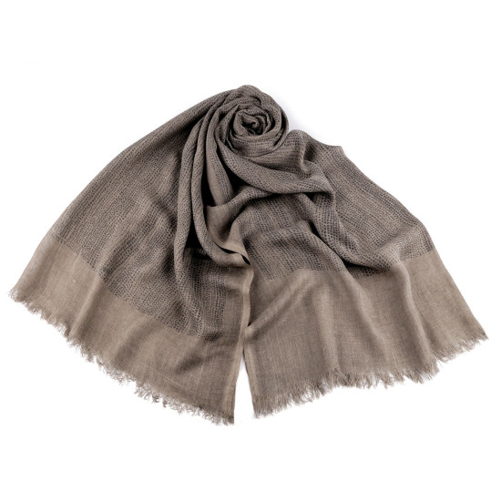 Eșarfă / șal / pled buline 95x210 cm - Taupe (4 Bucăți) Eșarfă / șal / pled buline 95x210 cm - Taupe (4 Bucăți)