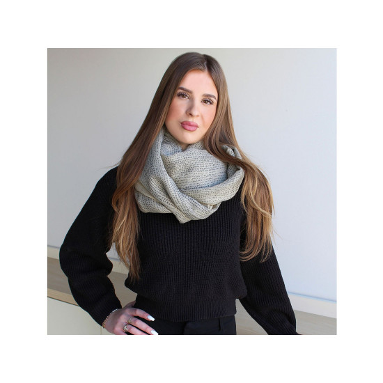 Eșarfă / șal / pled buline 95x210 cm - Taupe (4 Bucăți) Eșarfă / șal / pled buline 95x210 cm - Taupe (4 Bucăți)