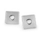 Ocheți cu patrat din piele sintetica pentru cusut, de 10 mm - Maro coniac (20 Bucăți) Ocheți cu patrat din piele sintetica pentru cusut, de 10 mm - Maro coniac (20 Bucăți)