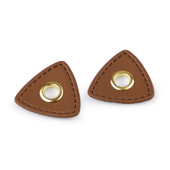 Ocheți cu triunghi din piele sintetica pentru cusut, 8 mm - Albastru închis (4 Bucăți) Ocheți cu triunghi din piele sintetica pentru cusut, 8 mm - Albastru închis (4 Bucăți)