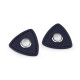Ocheți cu triunghi din piele sintetica pentru cusut, 8 mm - Albastru închis (4 Bucăți) Ocheți cu triunghi din piele sintetica pentru cusut, 8 mm - Albastru închis (4 Bucăți)
