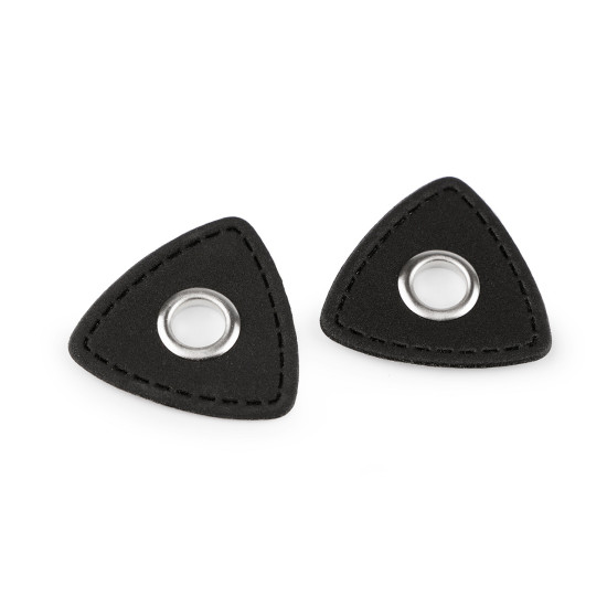 Ocheți cu triunghi din piele sintetica pentru cusut, 8 mm - Albastru închis (4 Bucăți) Ocheți cu triunghi din piele sintetica pentru cusut, 8 mm - Albastru închis (4 Bucăți)