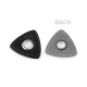 Ocheți cu triunghi din piele sintetica pentru cusut, 8 mm - Albastru închis (4 Bucăți) Ocheți cu triunghi din piele sintetica pentru cusut, 8 mm - Albastru închis (4 Bucăți)