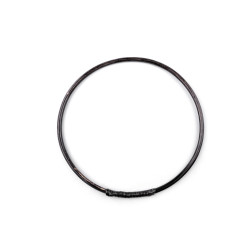 Cerc din bambus ø25 cm - Negru (1 Bucată)