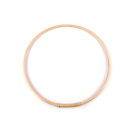 Cerc din bambus ø30 cm - Bambus deschis (1 Bucată)