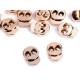 Terminație șnur 15x18 mm - Nichel (100 Bucăți) Terminație șnur 15x18 mm - Nichel (100 Bucăți)