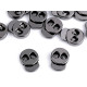 Terminație șnur 15x18 mm - Nichel (100 Bucăți) Terminație șnur 15x18 mm - Nichel (100 Bucăți)