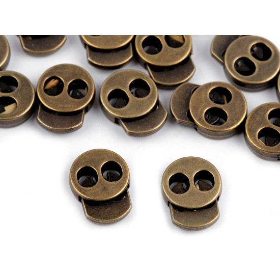 Terminație șnur 15x18 mm - Nichel (100 Bucăți) Terminație șnur 15x18 mm - Nichel (100 Bucăți)