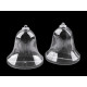Cutie din plastic din două piese - clopot, copac, picătură, stea - Transparent (2 Bucăți) Cutie din plastic din două piese - clopot, copac, picătură, stea - Transparent (2 Bucăți)