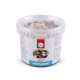 Pietre mozaic de sticla 1 kg - Albastru delta (1 Bucată)