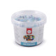 Pietre mozaic de sticla 1 kg - Albastru delta (1 Bucată)