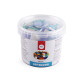 Pietre mozaic de sticla 1 kg - Albastru delta (1 Bucată)