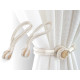Magneți decorativi pentru perdele și draperii - Crem deschis (10 Bucăți) Magneți decorativi pentru perdele și draperii - Crem deschis (10 Bucăți)