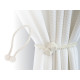 Magneți decorativi pentru perdele și draperii - Bej (10 Bucăți)