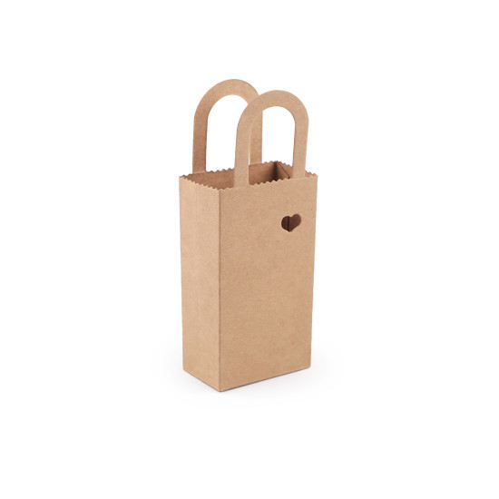 Sacoșă hârtie - Maro natural (50 Bucăți) Sacoșă hârtie - Maro natural (50 Bucăți)