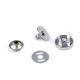 Capse magnetice cu nit, ø14 mm - Nichel (200 Seturi) Capse magnetice cu nit, ø14 mm - Nichel (200 Seturi)
