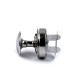 Capse magnetice cu nit, ø14 mm - Nichel (200 Seturi) Capse magnetice cu nit, ø14 mm - Nichel (200 Seturi)