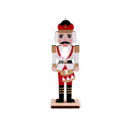 Decoratțiune figurina din lemn - Alb (1 Bucată)