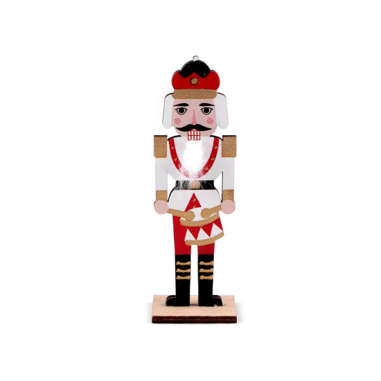 Decoratțiune figurina din lemn - Alb (12 Bucăți) Decoratțiune figurina din lemn - Alb (12 Bucăți)